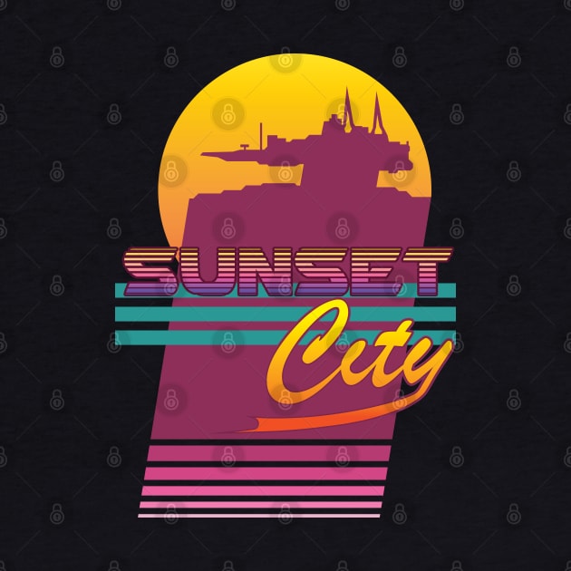 Sunset City 2.0 by Roufxis